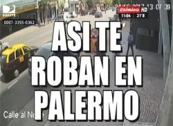 asi te roban en palermo Meme Template
