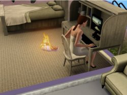 Burning baby Meme Template