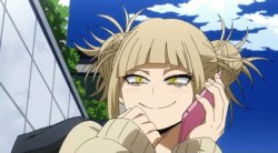 My Hero Academia Himiko Toga phone Meme Template