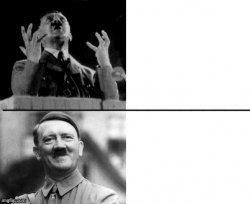 Hitler hotline bling Meme Template
