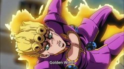 JoJo's Bizarre Adventure Giorno Giovanna Golden Wind Meme Template