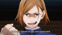 Jujutsu Kaisen I'll Meteor Smash so you can't come back Meme Template