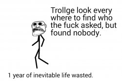 1 year of inevitable life wasted Meme Template