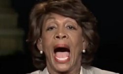 Maxine Waters open mouth 3 Meme Template