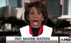 Maxine Waters open mouth 5 Meme Template