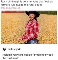 Lesbian farmers Meme Template
