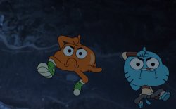 Gumball and darwin L Meme Template