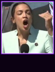 AOC Meme Template