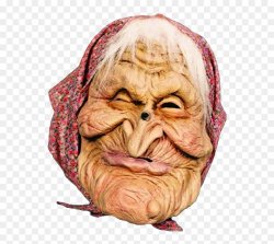 Ugly old woman/witch png Meme Template