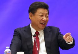 Xi Jinping laughing Meme Template