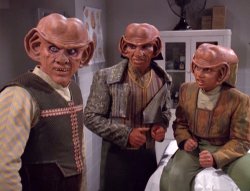 Quark Ferengi they irradiated their own planet? Meme Template