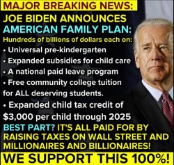 Joe Biden family plan Meme Template