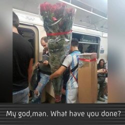 Giant roses Meme Template