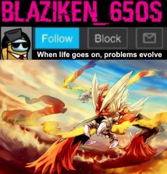 Blaziken_650s announcement template V5 Meme Template