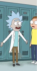 Tiny Rick Meme Template