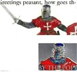 shocked knight Meme Template