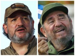 Ted Cruz Fidel Castro Meme Template