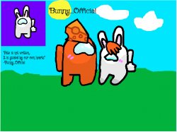Bunny_Official announcement template Meme Template