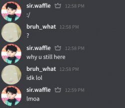 still here Meme Template