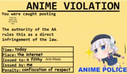 Anime Police Meme Template