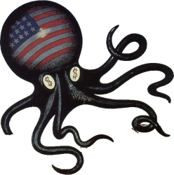 American Octopus getting paid Meme Template