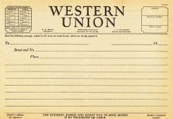 Western Union Telegram Meme Template