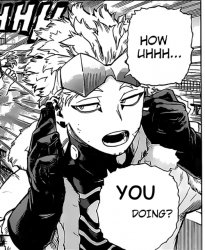 hawks how you doing Meme Template