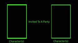 Character Party Inviation Meme Template