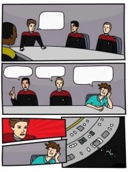 JANEWAY BOARD MEETING Meme Template