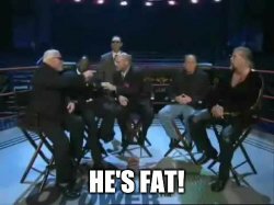 Scott Steiner He's fat! 2 Meme Template