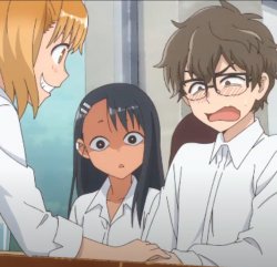 Jealous Nagatoro Meme Template