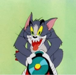 Tom and Jerry train crazy tom Meme Template
