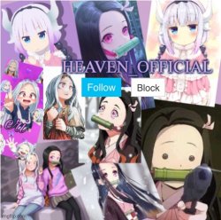 Heaven’s temp MORE ADORBS Meme Template