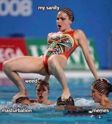MASTURBATION, WEED, MEMES AND YOUR PICK TO SAVE YOUR SANITY Meme Template