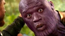 Thanos getting creamy Meme Template