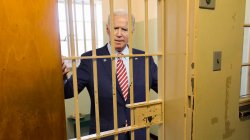 Biden Behind Bars Meme Template