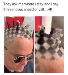 Chess Hair Meme Template