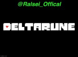 Ralsei_Offical Annoucement Template Meme Template