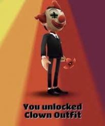 You have unlocked clown skin Meme Template