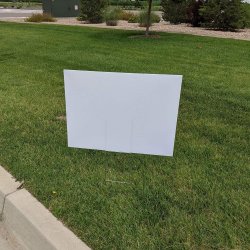 Actual yard sign Meme Template