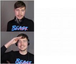 mrbeast format Meme Template