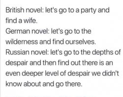 Novels from different countries Meme Template