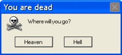 You are dead Meme Template
