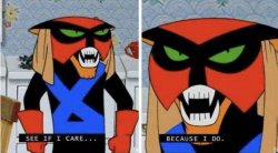 Brak see if I care...because I do Meme Template