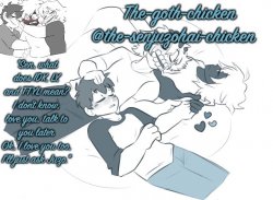 the-goth-chicken's announcement template 19 (made by .nez.) Meme Template