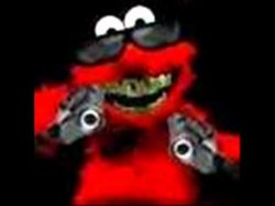 Gangsta Elmo Meme Template