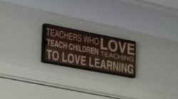 horrible teaching sign Meme Template