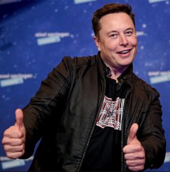 Elon Musk thumbs up Meme Template