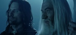 Aragorn and Gandalf Meme Template