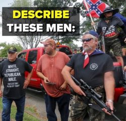 MAGA Describe these men Meme Template